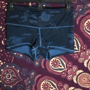 Lululemon blue camouflage shorts🔵